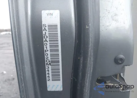 2002 Jaguar S-Type 4.0L V8 z USA, uszkodzony, nr VIN SAJDA01P02GM34442